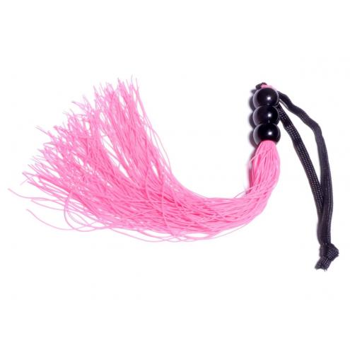 Кнут Silicone Whip Pink 10 - Fetish Boss Series