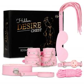 Набір БДСМ іграшок Fetish B-Series BDSM Kit 2.0, рожевий - 1
