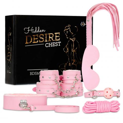 Набор БДСМ игрушек Fetish B-Series BDSM Kit 2.0, розовый