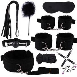 Набір БДСМ іграшок Fetish B-Series BDSM Kit 3.0, чорний - 8