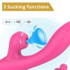 Вибратор - Erospace Sweet Play Sucking Vibrator With Anal Beads A3