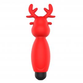 Міні-вібратор - Erospace Sweet Play Mini Reindeer Vibrator A10 - 4