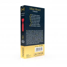 Міні-вібратор - Erospace Sweet Play Mini Heart Vibrator A14 - 4