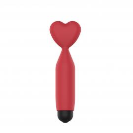 Міні-вібратор - Erospace Sweet Play Mini Heart Vibrator A14 - 2
