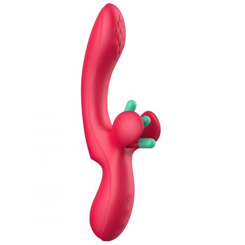 Вибратор - Erospace Sweet Play G-Spot Critoral Flappinng Vibrator A16