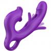 Вибратор - Erospace Sweet Play G-Spot Vibrator With Clitoral Licking Flapping A17
