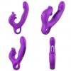 Вибратор - Erospace Sweet Play G-Spot Vibrator With Clitoral Licking Flapping A17