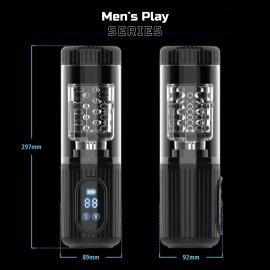 Мастурбатор - Erospace Mens Play Automatic Thrusting Masturbator B2 - 7