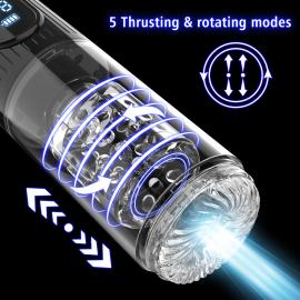 Мастурбатор - Erospace Mens Play Automatic Thrusting Masturbator B2 - 4