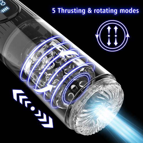 Мастурбатор - Erospace Mens Play Automatic Thrusting Masturbator B2