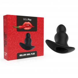 Анальна пробка – Erospace Wild Play Hollow Anal Plug C1 - 1