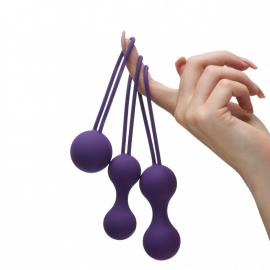 Набор вагинальных шаров Кегеля Sensual Kegel Balls Вес: 36, 62, 96 г. So Divine (Великобритания) - 6