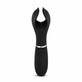 Мужской мастурбатор с вибрацией Vibrating Stimulator цвет: черный So Divine (Великобритания) - 2