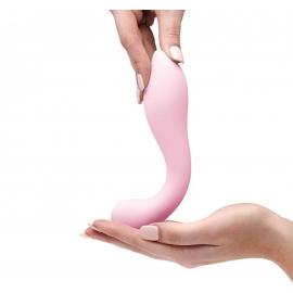 Фалоімітатор DISCREET Discreet Silicone G-spot Dildo колір: рожевий, 15 см So Divine (Велика Британія) - 2