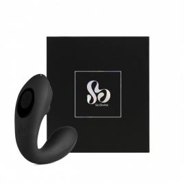 Вакуумний вібратор Pearl Vibe 2 в 1, колір: чорний So Divine (Велика Британія) - 2