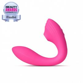 Вакуумний вібратор Pearl Vibe 2 в 1, колір: рожевий So Divine (Велика Британія) - 2