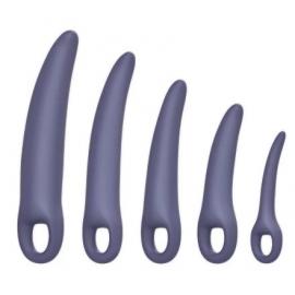 Набір із 5-ти вагінальних силіконових розширювачів Menopause Dilatоr setSo Divine (Великобританія) - 1
