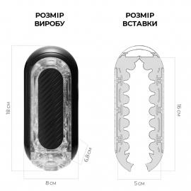 Мастурбатор Tenga Flip Zero GRAVITY Black - 7
