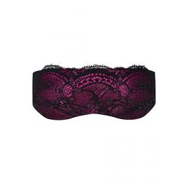 Пов'язка на очі Obsessive Roseberry (Фуксія-чорний, D/E) - 3