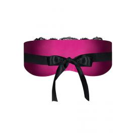 Пов'язка на очі Obsessive Roseberry (Фуксія-чорний, D/E) - 4