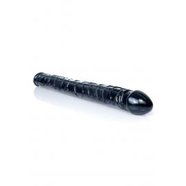 Двухсторонний фаллоимитатор - Flexible Double Dong Black - 2