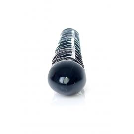 Двухсторонний фаллоимитатор - Flexible Double Dong Black - 4