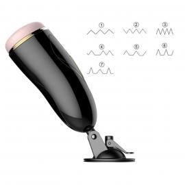 Мастурбатор вагіна Vibrating Masturbation Cup USB 7 + Interactive Function / Talk Mode - 6