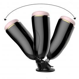 Мастурбатор вагіна Vibrating Masturbation Cup USB 7 + Interactive Function / Talk Mode - 7