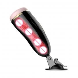 Мастурбатор вагіна Vibrating Masturbation Cup USB 7 + Interactive Function / Talk Mode - 5