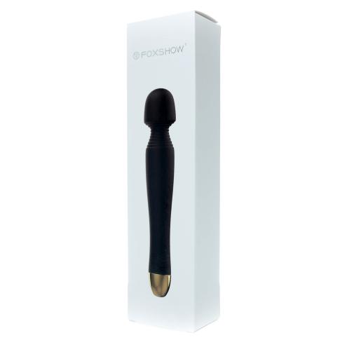 Вібромасажер Silicone Massager Black USB