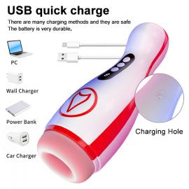 Автоматичний мастурбатор Masturbation Cup, 7 Suction Power, 7 Vibration Setting - 5