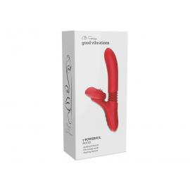 Вібратор для подвійної стимуляції Silicone Vibrator 7 Powerful Modes - 1
