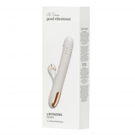 Вібратор для подвійної стимуляції Silicone Vibrator 3 rotating functions and 7 licking functions - 10