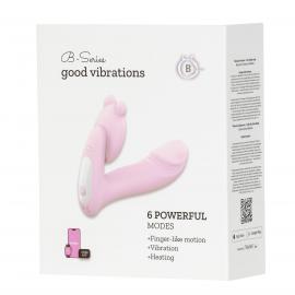 Вібромасажер Silicone Vibrator 3 Speeds, 6 Frequencies, Finger Function, Heating + APP Control - 1