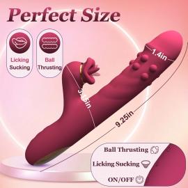 Вібратор B-Series 7 rotating functions and 7 licking functions - 9