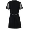 Комплект Obsessive Miamor robe (Чорний, L/XL)