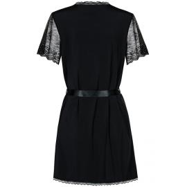Комплект Obsessive Miamor robe (Чорний, L/XL) - 4
