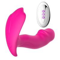 Вібростимулятор Silicone Panty and Pulsator USB 10 Function / Heating / Voice Control