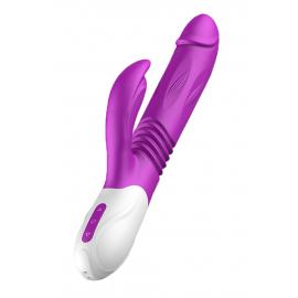 Вібратор для подвійної стимуляції Boss Series Expander and Thrusting Function