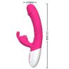 Hi-tech вібратор Silicone Vibrator USB 7 Powerful Licking