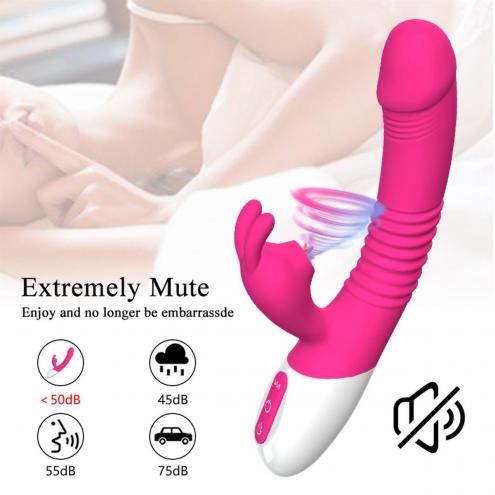 Hi-tech вібратор Silicone Vibrator USB 7 Powerful Licking