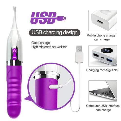 Вибростимулятор Stimulator clitoris, USB Magnetic charging, 7 Frequency