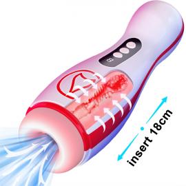 Автоматичний мастурбатор Masturbation Cup, 7 Suction Power, 7 Vibration Setting - 9