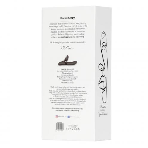 Вібратор для подвійної стимуляції Silicone Vibrator 7 Powerful Modes - Licking,Thrusting and Heatin
