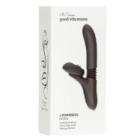 Вібратор для подвійної стимуляції Silicone Vibrator 7 Powerful Modes - Licking,Thrusting and Heatin