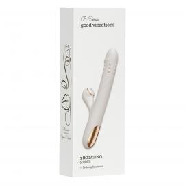 Вібратор для подвійної стимуляції Silicone Vibrator 3 rotating functions and 7 licking functions - 1