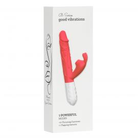 Вібратор B-Series Silicone Vibrator, силіконовий, 10 thrusting and7 Flapping - 1