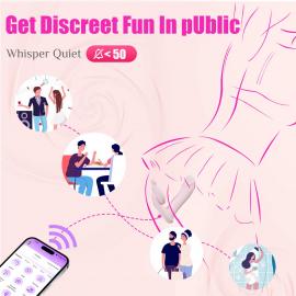 Вибромассажер Silicone Vibrator 3 Speeds, 6 Frequencies, Finger Function, Heating + APP Control - 7