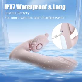 Вибромассажер Silicone Vibrator 3 Speeds, 6 Frequencies, Finger Function, Heating + APP Control - 9