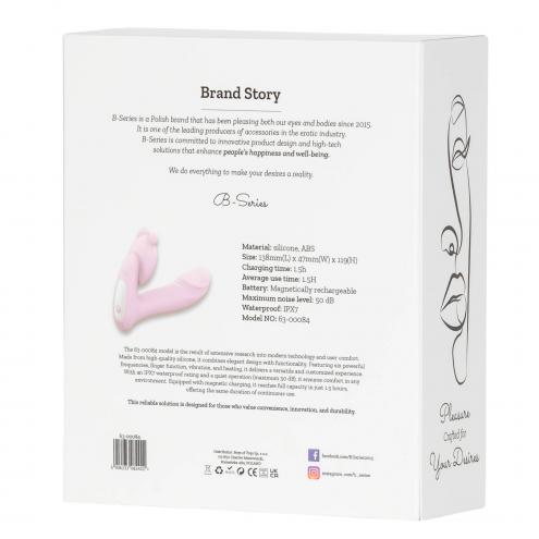 Вибромассажер Silicone Vibrator 3 Speeds, 6 Frequencies, Finger Function, Heating + APP Control